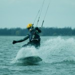 Steve Kitesurfing